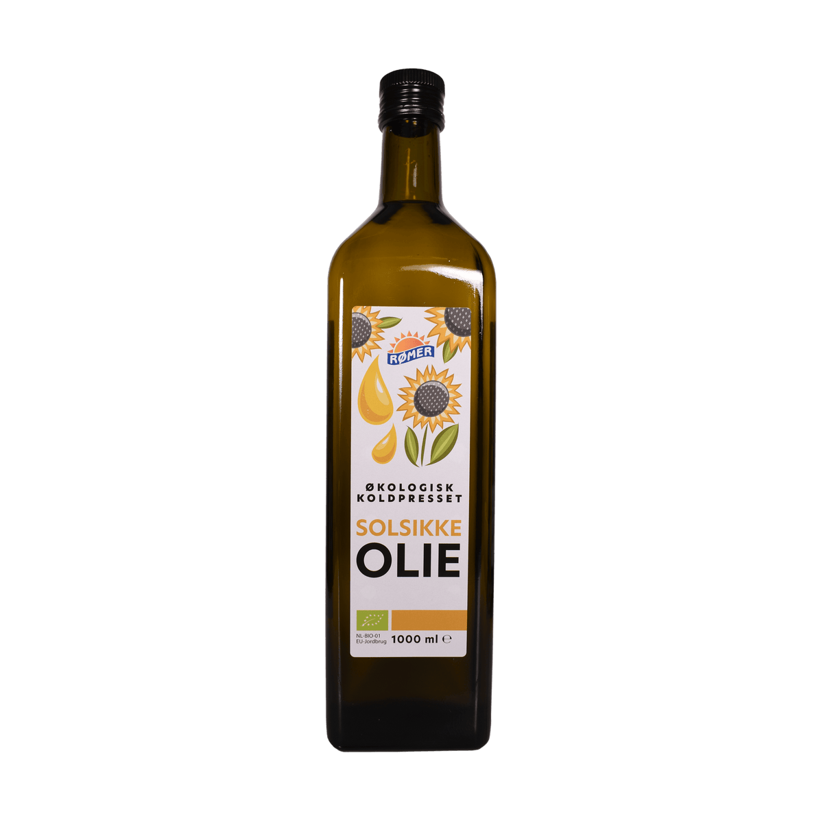 Rømer Solsikkeolie Koldpresset Økologisk | 1 liter