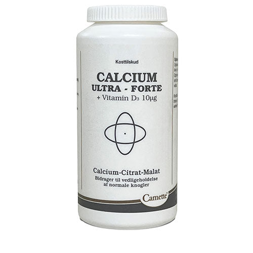 Camette Calcium Ultra Forte + Ekstra D3 | 200 Tabl. fra Camette på Mecindo.dk