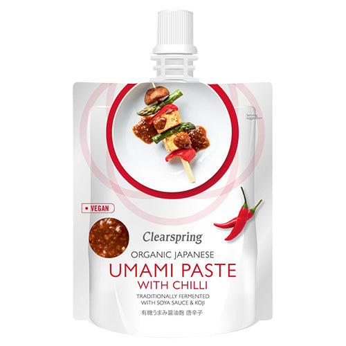 Clearspring Japansk Umami Paste Med Chili Økologisk - 150g | 150 gr fra Clearspring på Mecindo.dk
