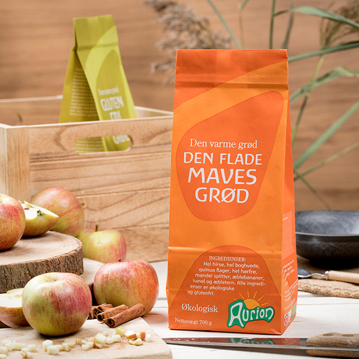 Aurion Den Flade Maves Grød Økologisk | 1.2 kg fra Aurion på Mecindo.dk