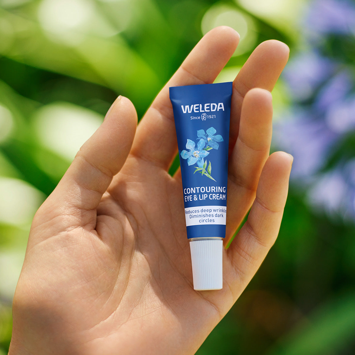 Weleda Contouring Eye & Lip Cream | 10 ml fra Weleda på Mecindo.dk