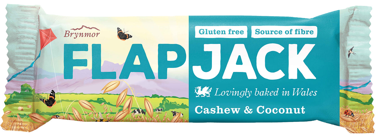 Brynmor Flapjack (80 gr) | Cashew Og Kokos fra Brynmor på Mecindo.dk