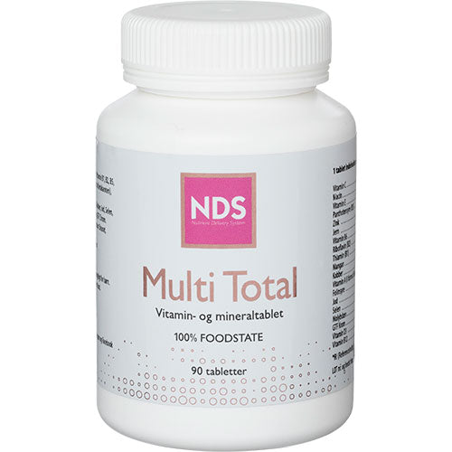 NDS Multi Total - Multivitamin- Og Mineral | 90 Tabl. fra NDS på Mecindo.dk