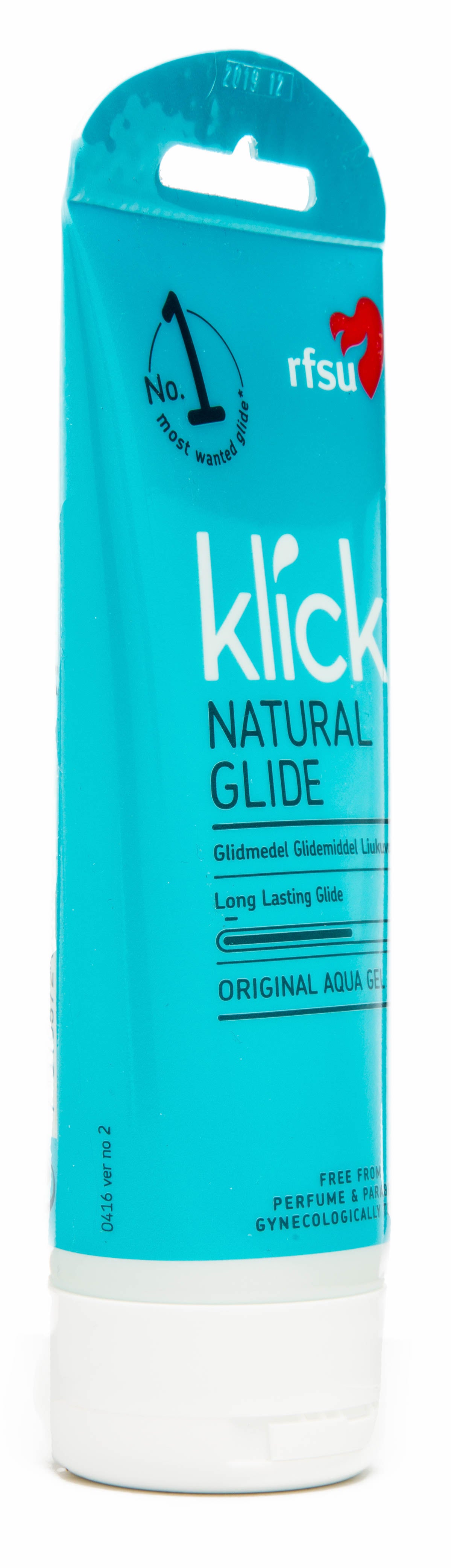 RFSU Klick Natural Glide | 100 ml fra RFSU på Mecindo.dk