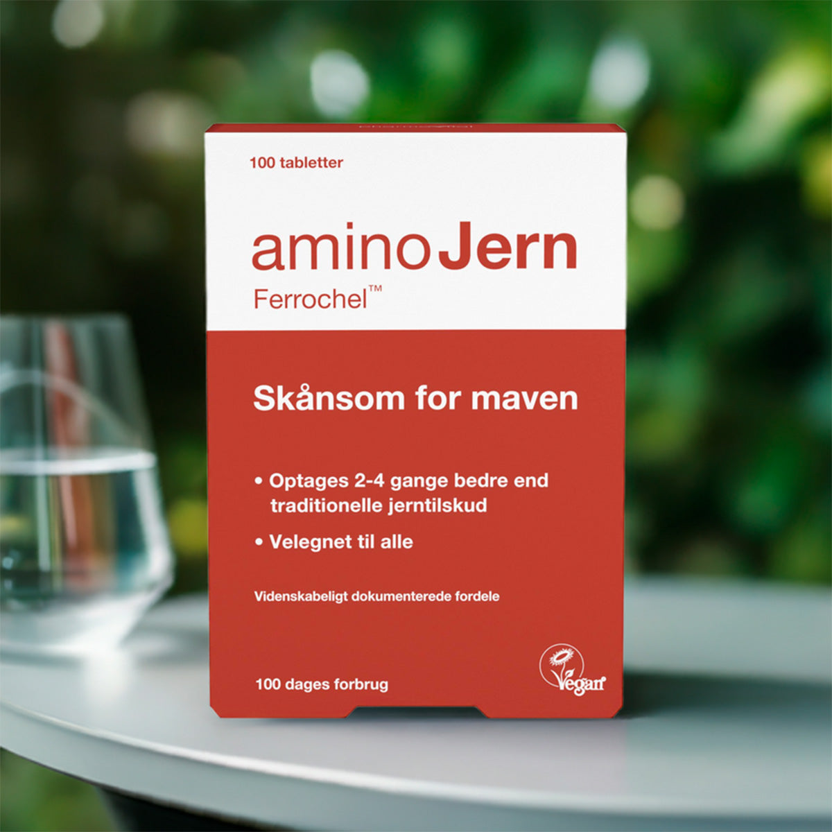aminoJern | 100 Tabl. fra aminoJern på Mecindo.dk