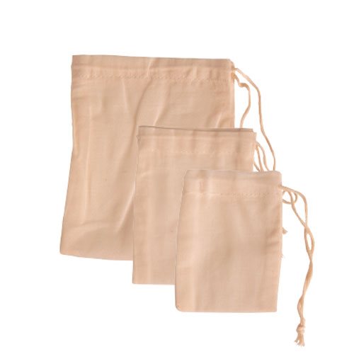 The Green Bag Teposer Af Økologisk Bomuld fra The Green Bag på Mecindo.dk