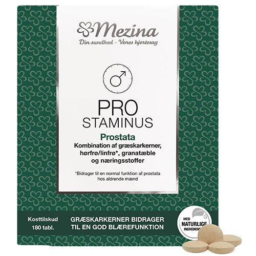 Mezina Pro-staminus | 180 Tabl. fra Mezina på Mecindo.dk