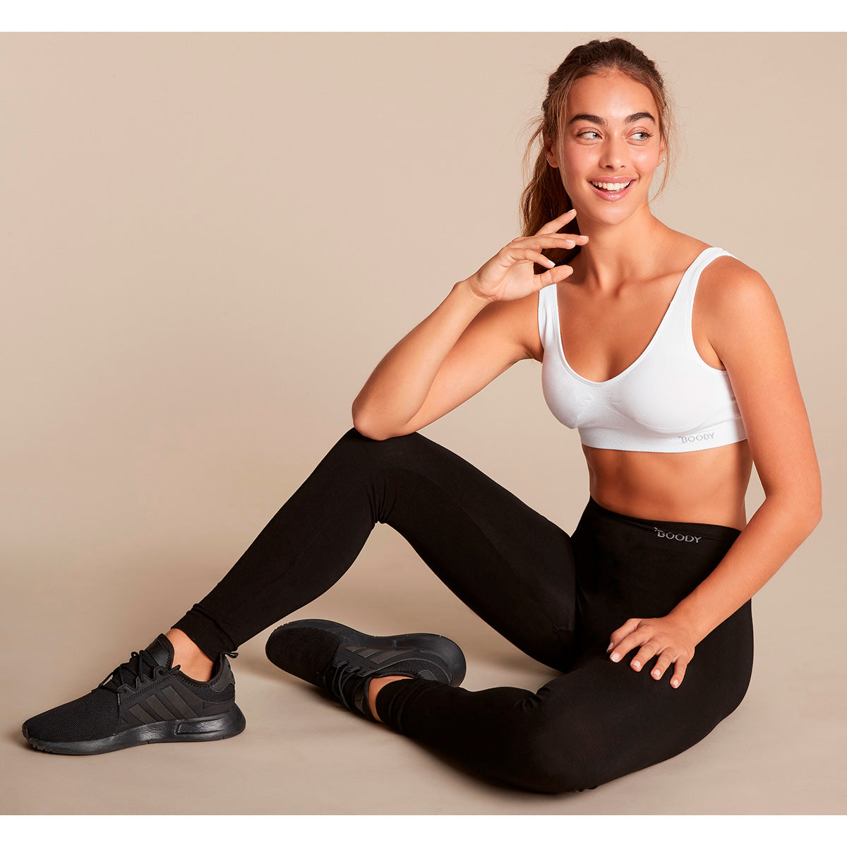 Boody Full Leggings Sort | Str. Xl fra Boody på Mecindo.dk