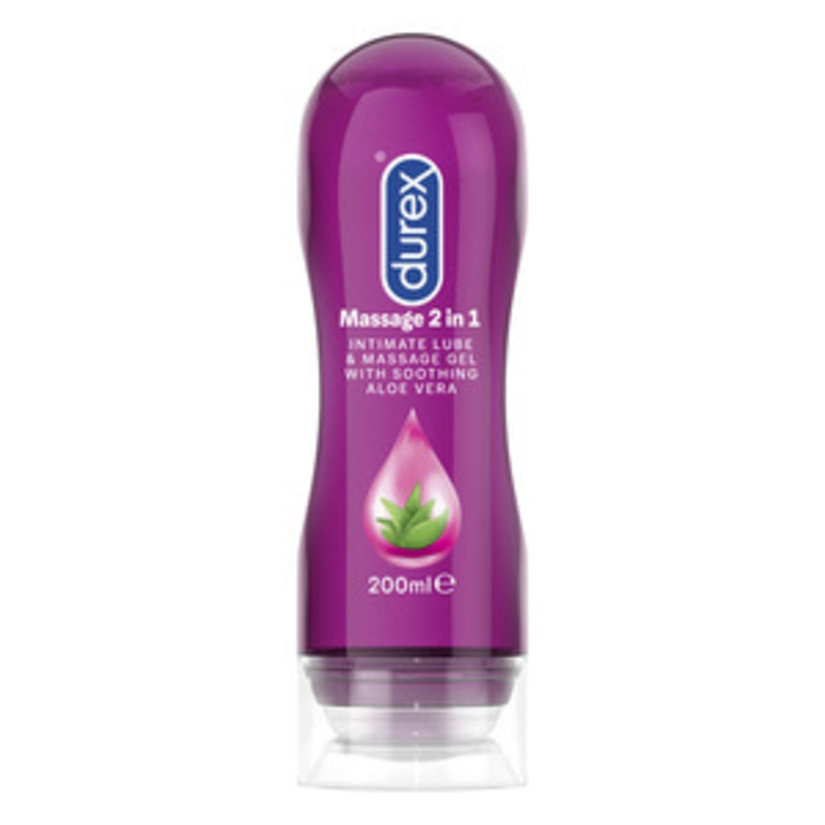 Durex Massage 2in1 Aloe Vera | 200 ml fra Durex på Mecindo.dk