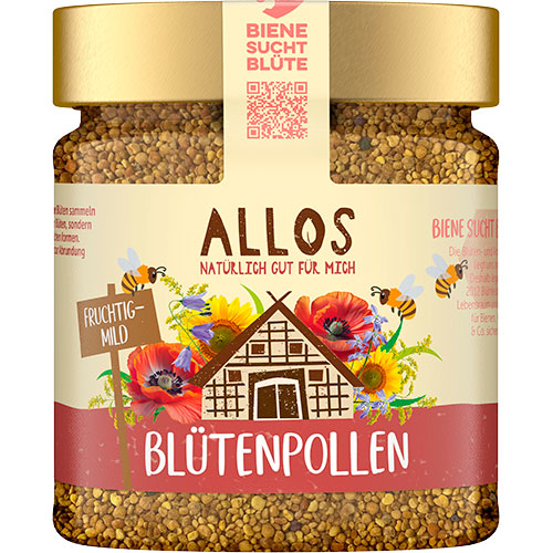 Allos Blomsterpollen, Bipollen Økologisk | 200 gr fra Allos på Mecindo.dk
