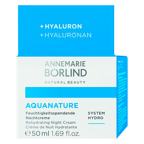 Annemarie Börlind Aquanature Rehydrating Night Cream | 50 ml fra Annemarie Börlind på Mecindo.dk