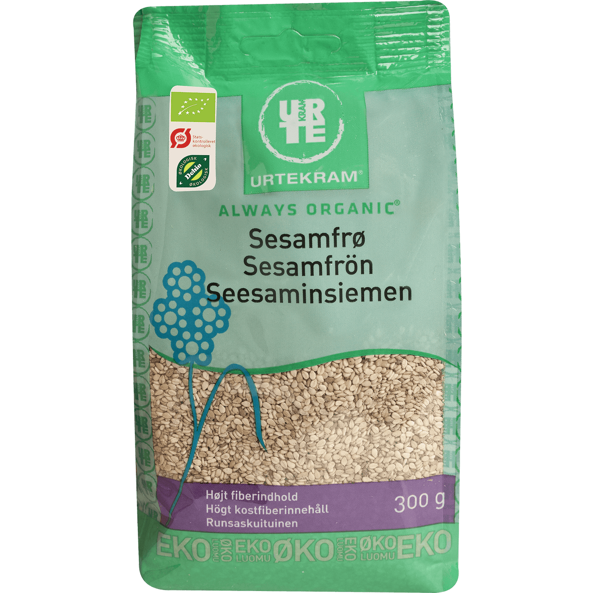 Urtekram Sesamfrø Økologisk | 300 g