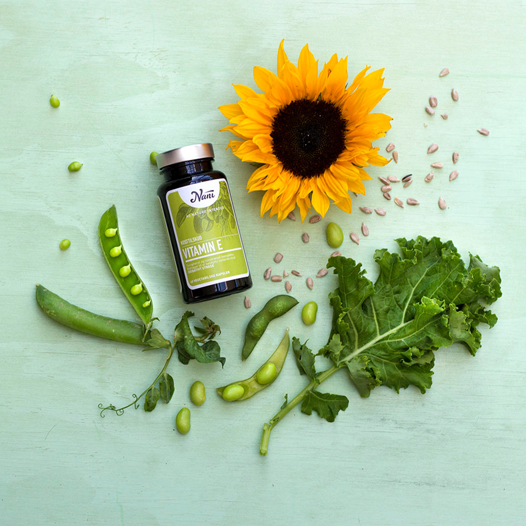 Nani E-vitamin Food State | 60 kapsler fra Nani på Mecindo.dk