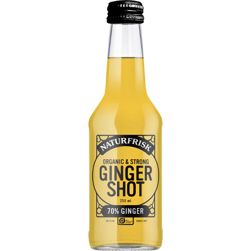 Naturfrisk Ingefær Shot Økologisk | 250 ml fra Naturfrisk på Mecindo.dk