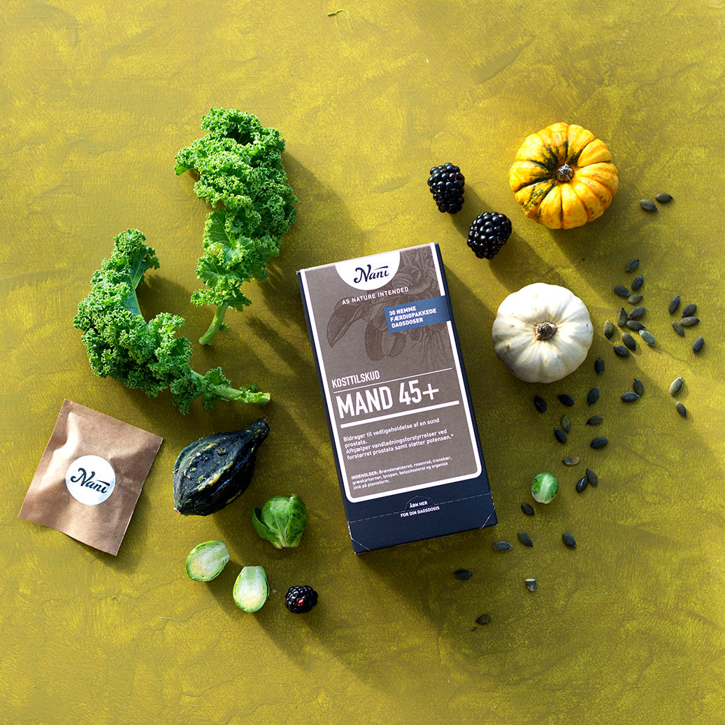 Nani Mand 45+ Kurpakke | 30 br fra Nani på Mecindo.dk