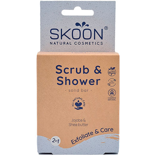 Skoon Solid Scrub & Shower Bar 2 In 1 | 90 gr fra Skoon på Mecindo.dk