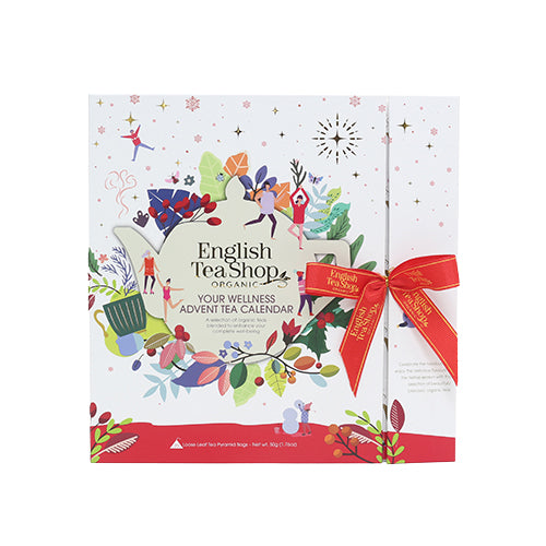 English Tea Shop Julekalender Te Book Style (Hvid) Ø fra English Tea Shop på Mecindo.dk