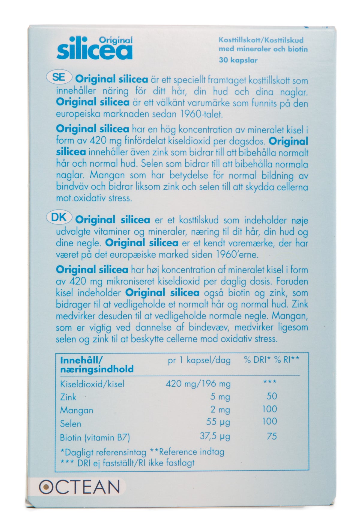 Silicea Original Silicea | 30 kapsler fra Silicea på Mecindo.dk