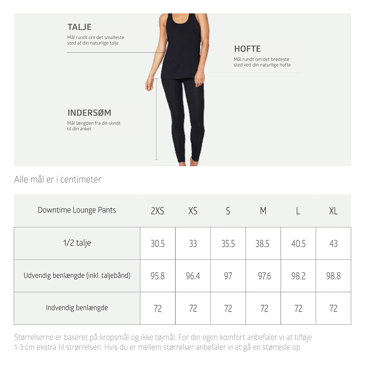 Boody Downtime Lounge Pants Sort | Str. S fra Boody på Mecindo.dk