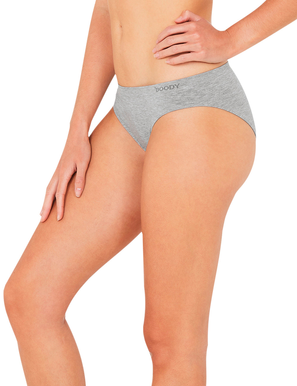 Boody Classic Bikini Lysegrå | Str. S fra Boody på Mecindo.dk