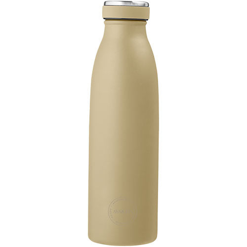 AYA&IDA Drinking Bottle 500ml | Dusty Yellow fra AYA&IDA på Mecindo.dk