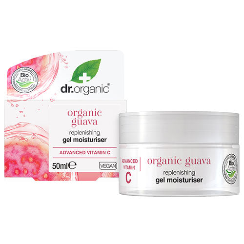 Dr. Organic Guava Gel Moisturiser | 50 ml fra Dr. Organic på Mecindo.dk
