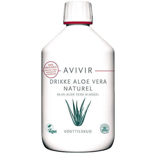 Avivir Aloe Vera Drikke Neutral | 500 ml fra Avivir på Mecindo.dk