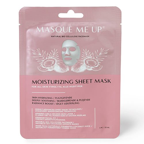 Masque me up Moisturizing Sheet Mask | 25 ml fra Masque me up på Mecindo.dk