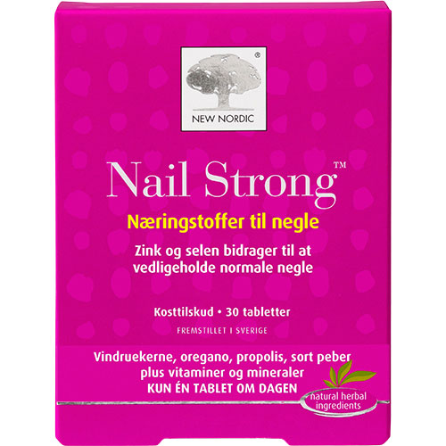 New Nordic Nail Strong | 30 Tabl. fra New Nordic på Mecindo.dk