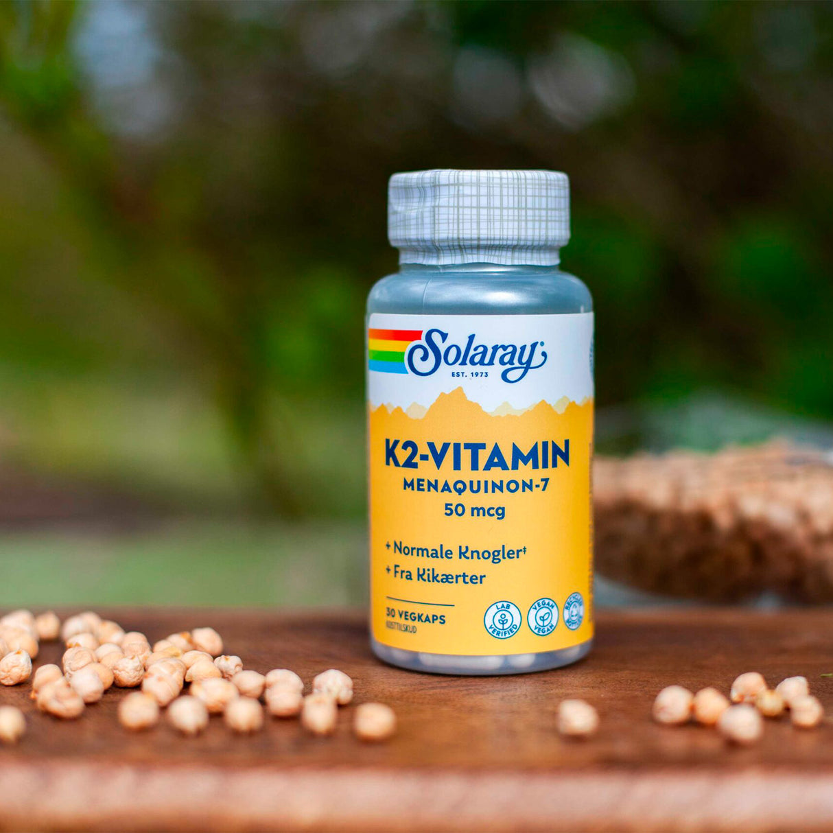 Solaray K2-vitamin 50 Mcg | 30 kapsler fra Solaray på Mecindo.dk