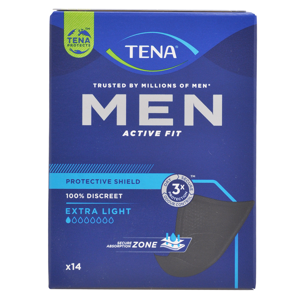 TENA Men Extra Light - Level 0 fra Tena på Mecindo.dk