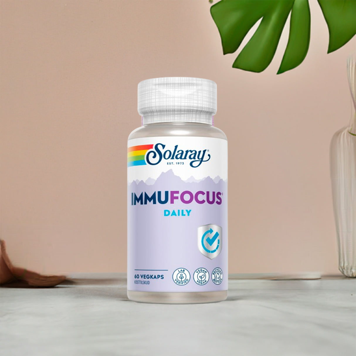 Solaray Immufocus Daily | 60 kapsler fra Solaray på Mecindo.dk