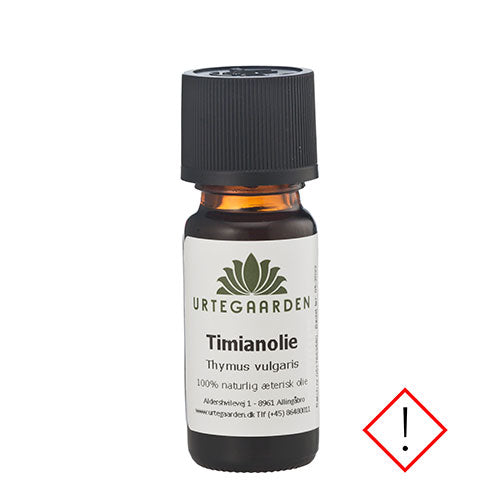 Urtegaarden Timianolie | 10 ml fra Urtegaarden på Mecindo.dk