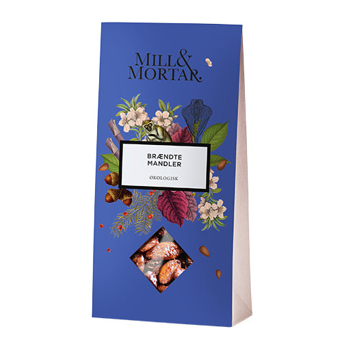 Brændte mandler largueta Ø fra Mill & Mortar på Mecindo.dk