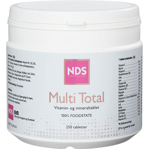 NDS Multi Total | 250 Tabl. fra NDS på Mecindo.dk