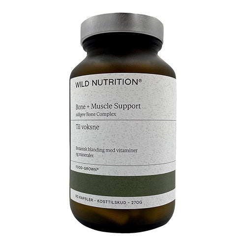 Wild Nutrition Bone + Muscle Support | 90 kapsler fra Wild Nutrition på Mecindo.dk