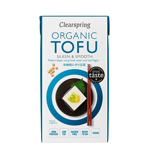 Clearspring Tofu (Silken) | 300 gr fra Clearspring på Mecindo.dk
