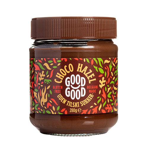 Good Good Choko Hasselnøddecreme M. Stevia | 280 gr fra Good Good på Mecindo.dk