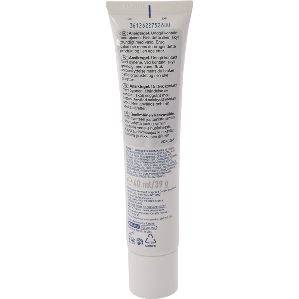 CeraVe Blemish Control Gel | 40 ml fra CeraVe på Mecindo.dk