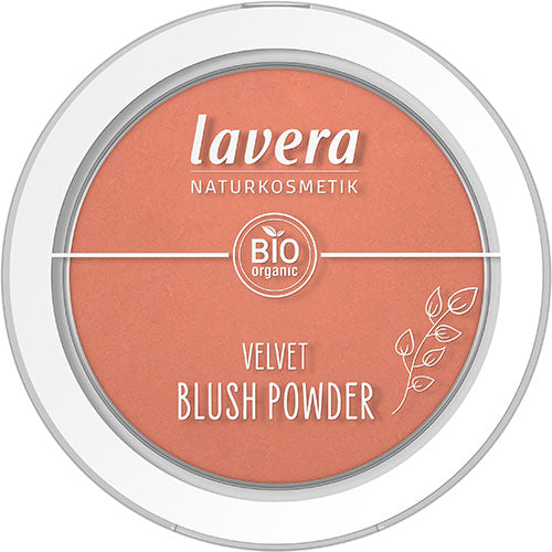 lavera Velvet Blush Powder Rosy Peach 01 | 5 gr fra lavera på Mecindo.dk