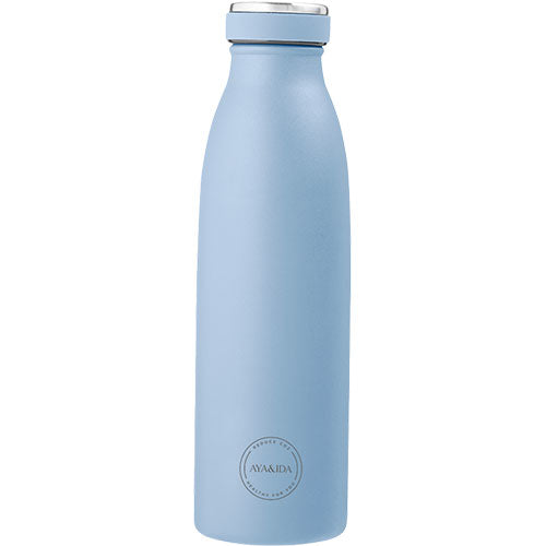 AYA&IDA Drinking Bottle 500ml | Powder Blue fra AYA&IDA på Mecindo.dk