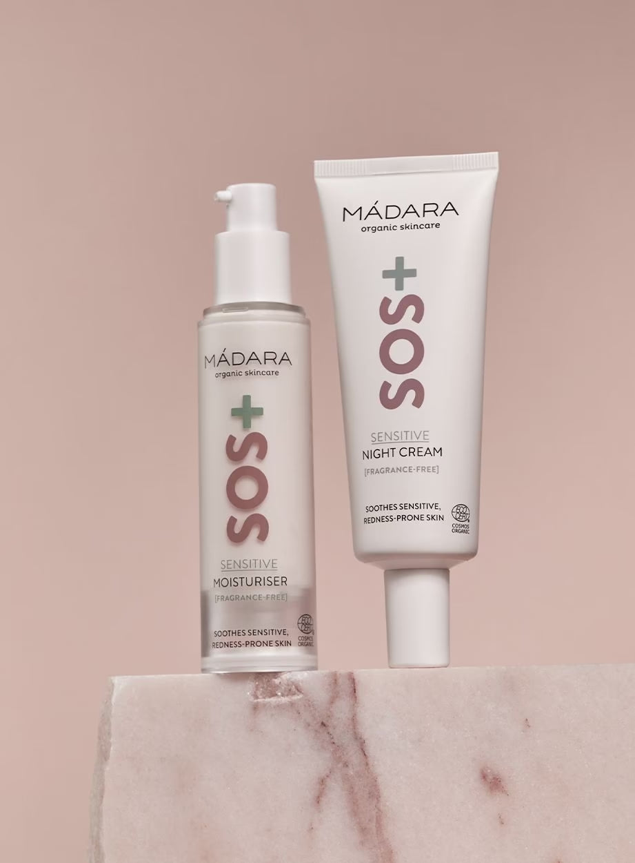 Madara Sos+ Sensitive Moisturiser | 50 ml fra Madara på Mecindo.dk
