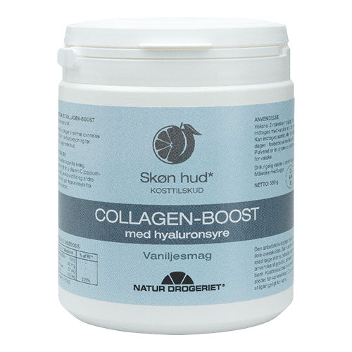 Natur-Drogeriet Collagen Boost Vaniljesmag | 350 gr fra Natur-Drogeriet på Mecindo.dk