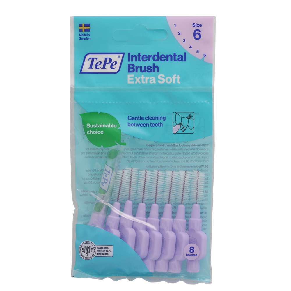 TePe Mellemrumsbørste X-Soft Lila 1,1 mm fra TePe på Mecindo.dk