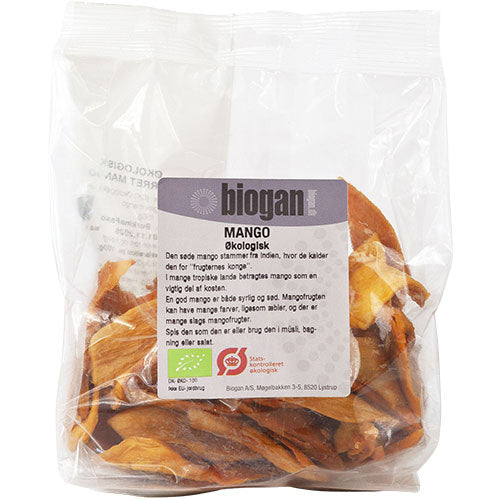 Biogan Mango, Tørret Økologisk | 150 g fra Biogan på Mecindo.dk