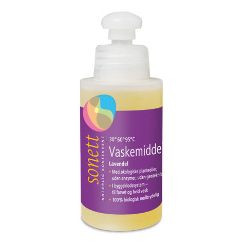 Sonett Vaskemiddel Fl. Lavendel | 120 ml fra Sonett på Mecindo.dk