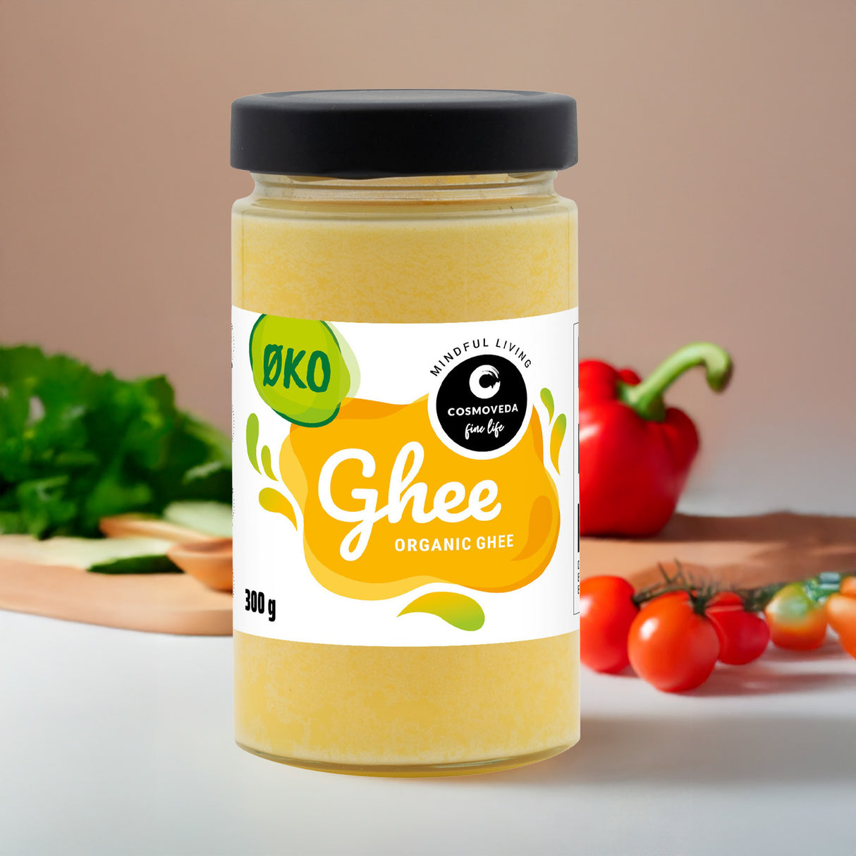 Cosmoveda Ghee Økologisk | 300 gr fra Cosmoveda på Mecindo.dk