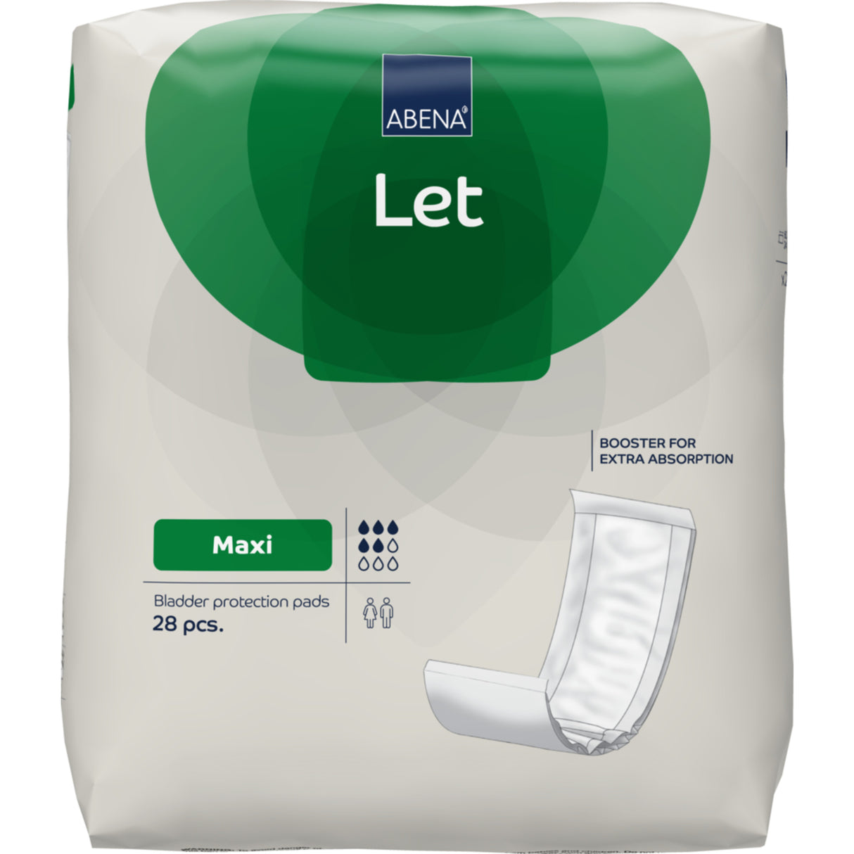Abena Let, Maxi | 28 stk fra Abena på Mecindo.dk