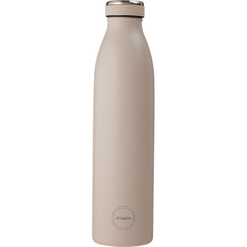 AYA&IDA Drinking Bottle 750ml | Cream Beige fra AYA&IDA på Mecindo.dk