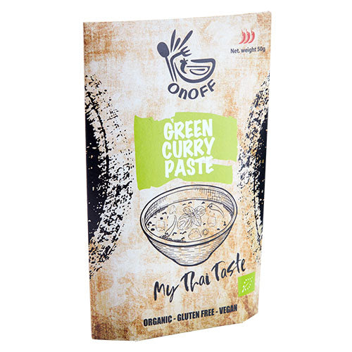 ONOFF SPICES Thai Green Curry Paste Økologisk | 50 gr fra ONOFF SPICES på Mecindo.dk